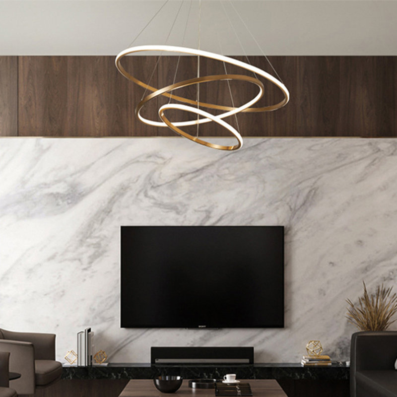 Erek 3 - Light LED Tiered Chandelier, 3000K