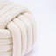 Repose-pieds en tissu Chenille