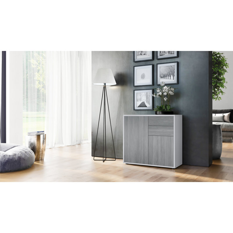Sideboard Mcdevitt, White (Matt)/Avola Anthracite