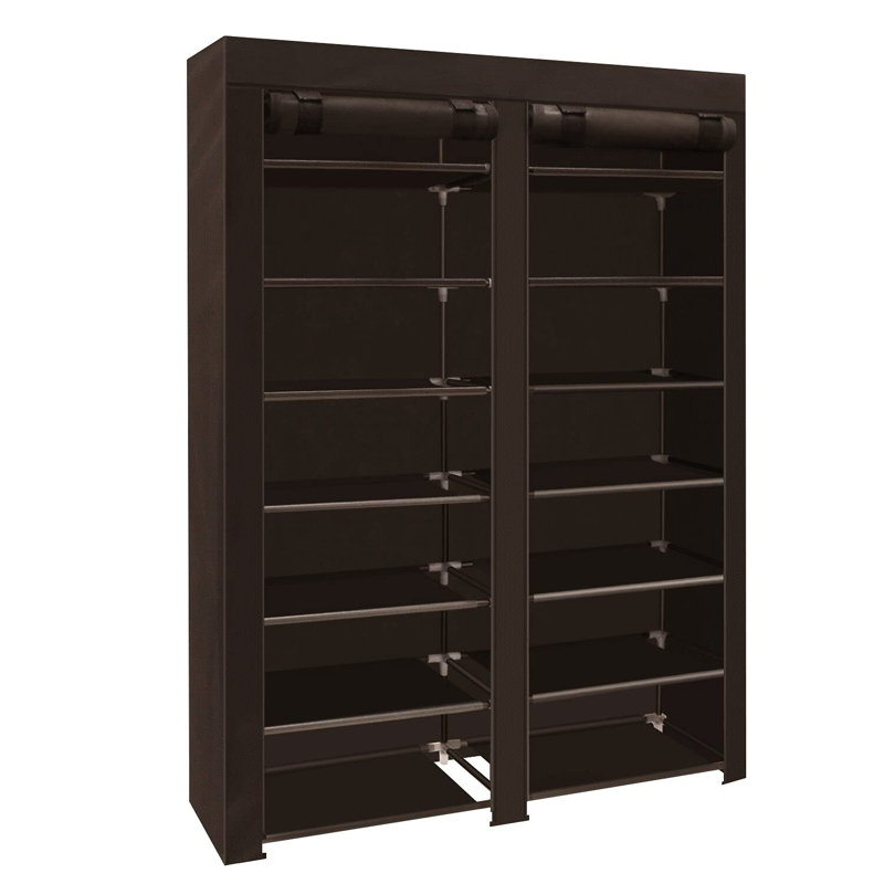 20 Pair Shoe Rack, Brown