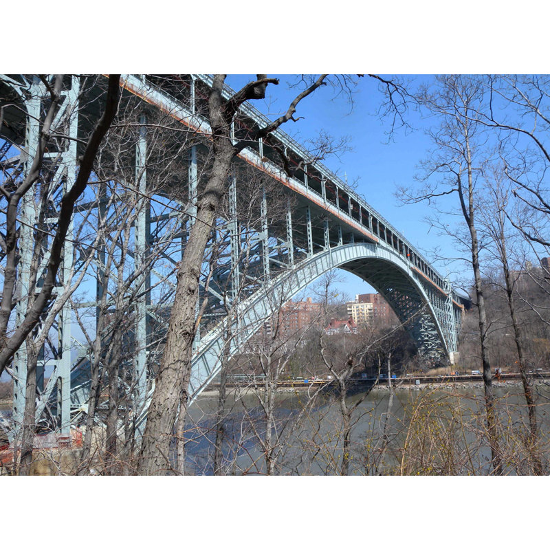 Pont Henry Hudson de New York, H 18 po x l 24 po