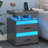 Keimar LED Nightstand with Charging Station, 2 Drawers End Table with Human Sensor 24 Colours Lights-1081628212