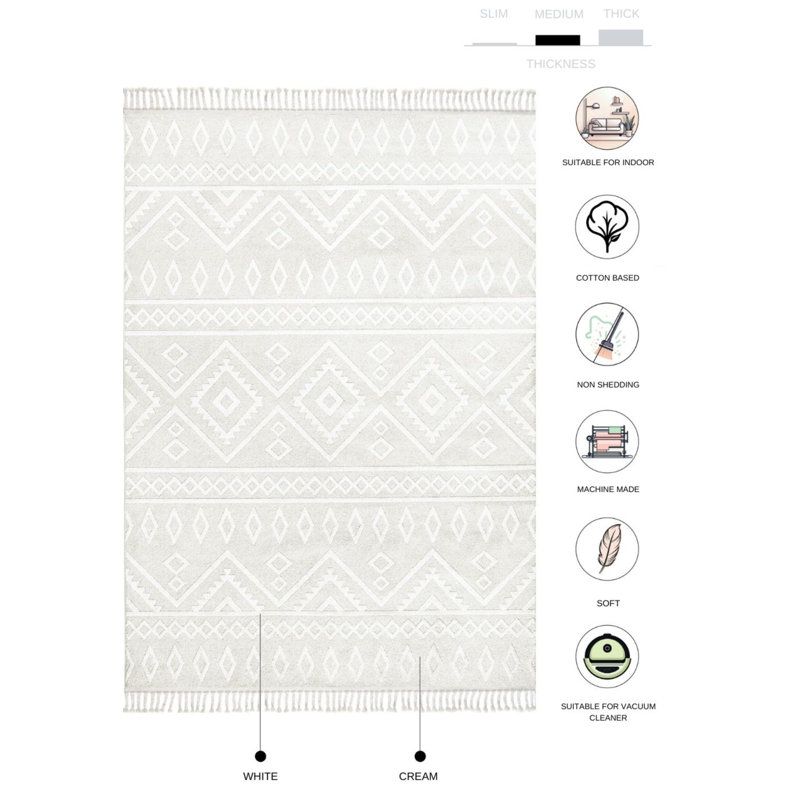 Tapis Srah, Rectangle 4 pi x 5 pi 11 po