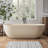 Forma 69" Freestanding Soaking Bathtub Solid Surface Stone Resin Soaking Tubs-102146060