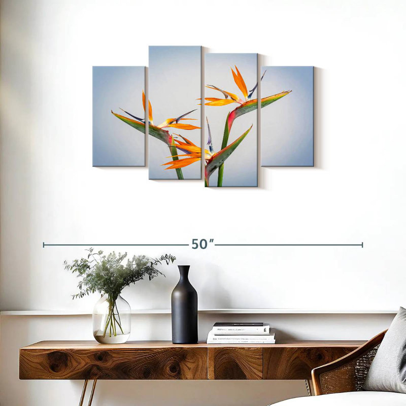 Strelitzia jaune Harnek, H 22 po x l 36 po