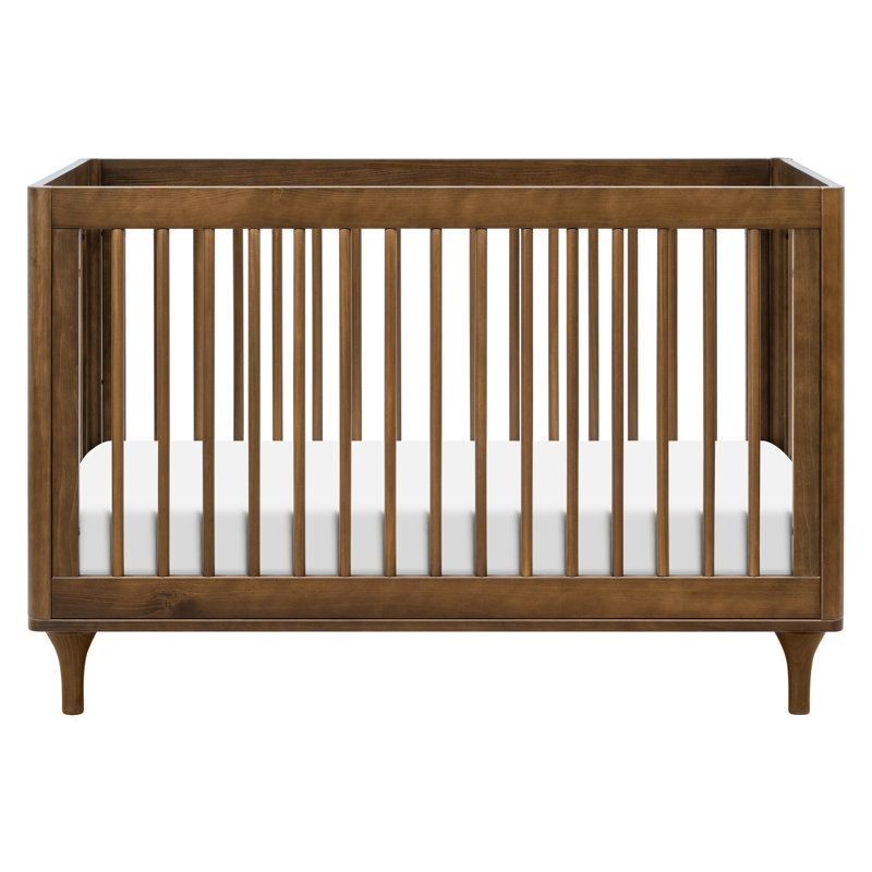Lolly 3-in-1 Convertible Crib, Brown