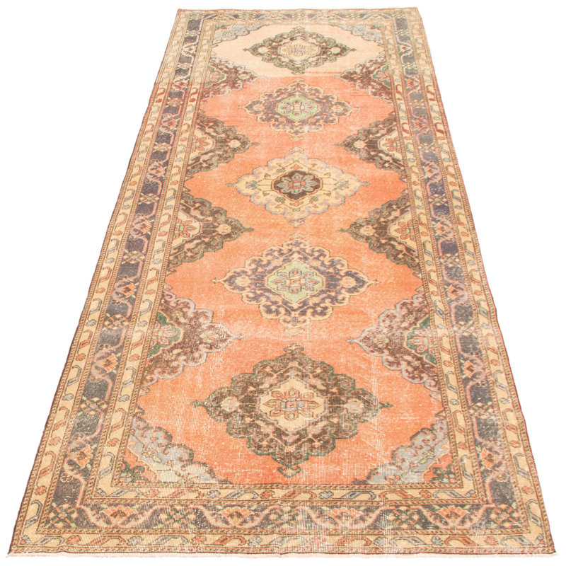 Tapis rouge clair Croff 4 pi 8 po x 12 pi 11 po Croff