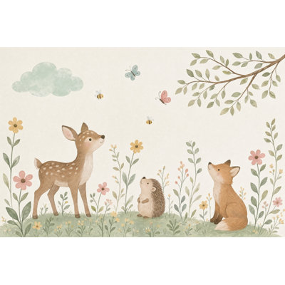 Papier peint animaux aquatiques Woodland