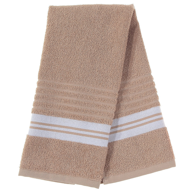 Ensemble 7 serviettes de bain Nuno, Taupe