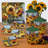 Sunflower Bouquet Set Of 4 Mug 14 Oz. 4 Asst.