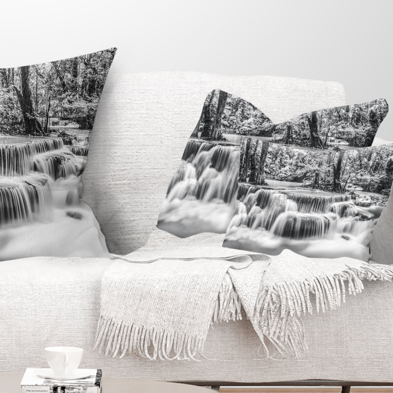 Landscape Reversible Throw Pillow