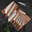 Kuisine 12-Piece Damascus Steel Knife Block Set