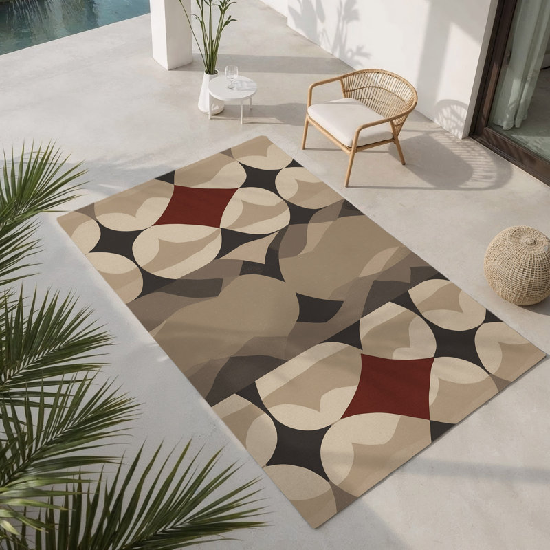 Tapis intérieur et extérieur Royal Intricacy, Rectangle 9 pi x 12 pi