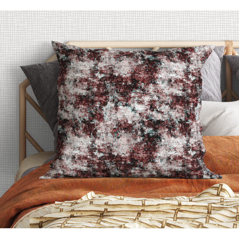 Abstract Throw Pillow, 16" x 16"