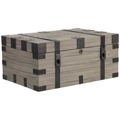 Norea Cigar Humidor,  Reclaimed Wood, 120 Cigar Capacity