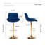 Tabouret pivotant rembourré Garnich-2068796547