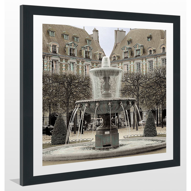 " Paris XI " by Alan Blaustein, 27.5" H x 27.5" W x 0.75" D