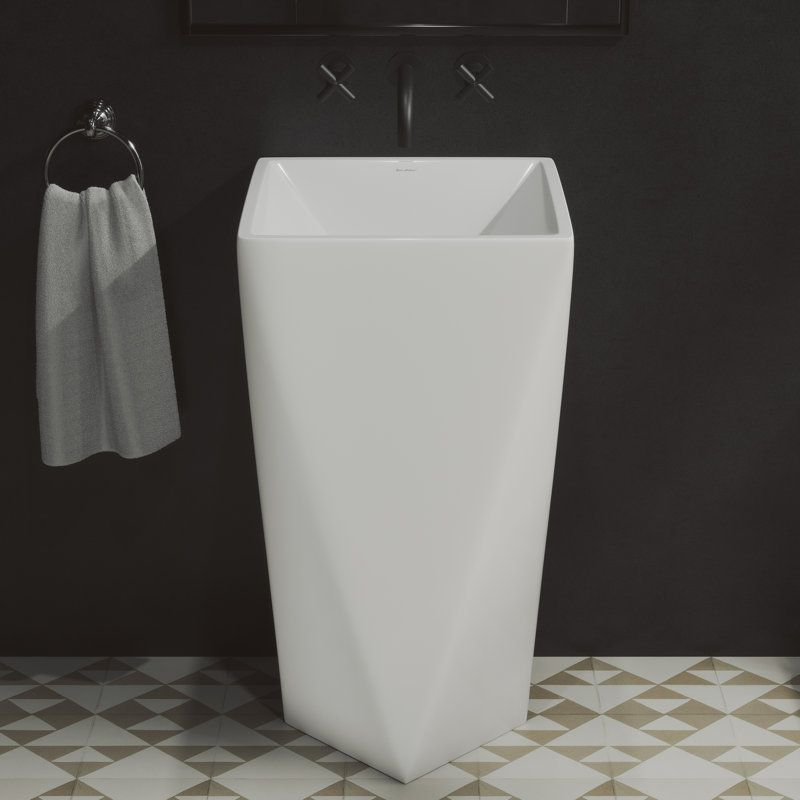 Lavabo sur pied Brusque