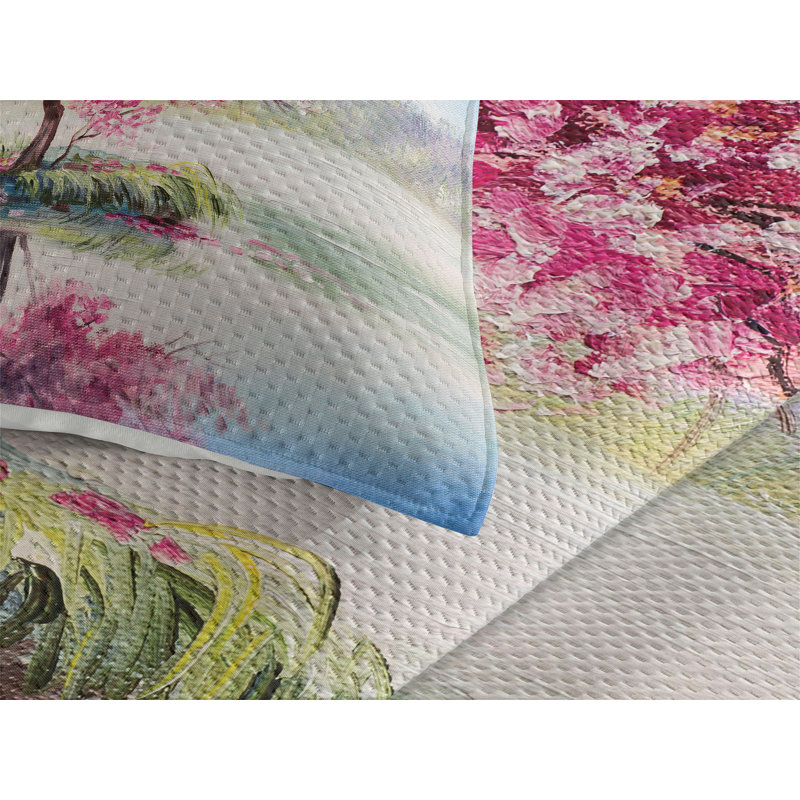 Eclectic Polyester Coverlet