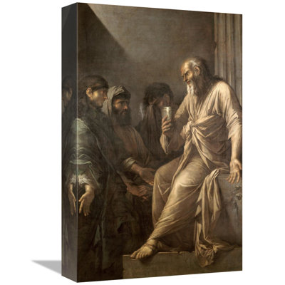 " The Death Of Socrates " by Salvator Rosa