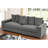 Widney 88'' Corduroy Sofa-886172643