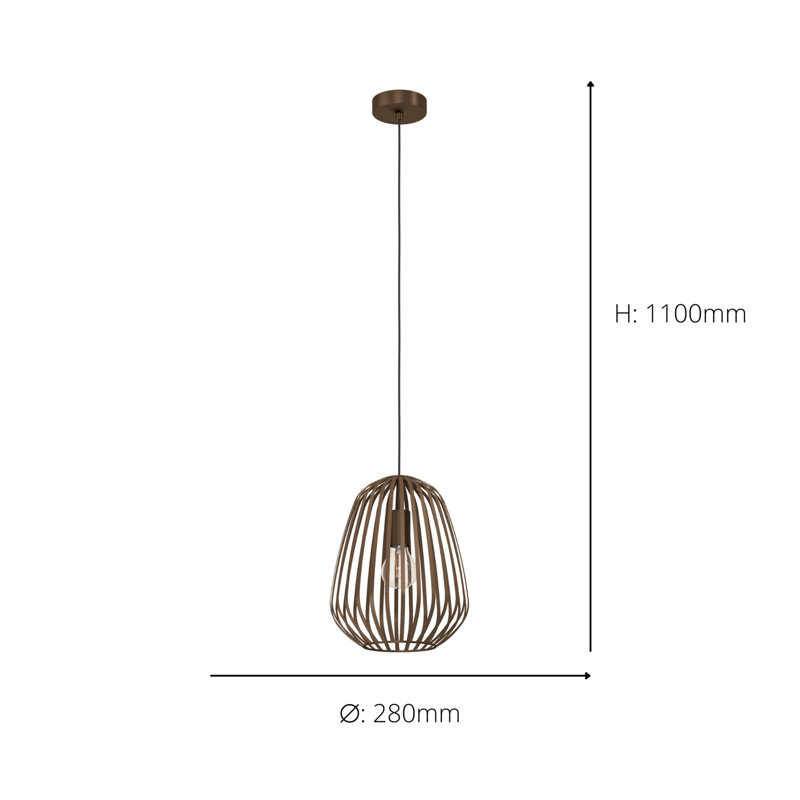 Andro 1 - Light Matte Black Pendant