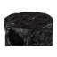 Black Wash Stool, Round
