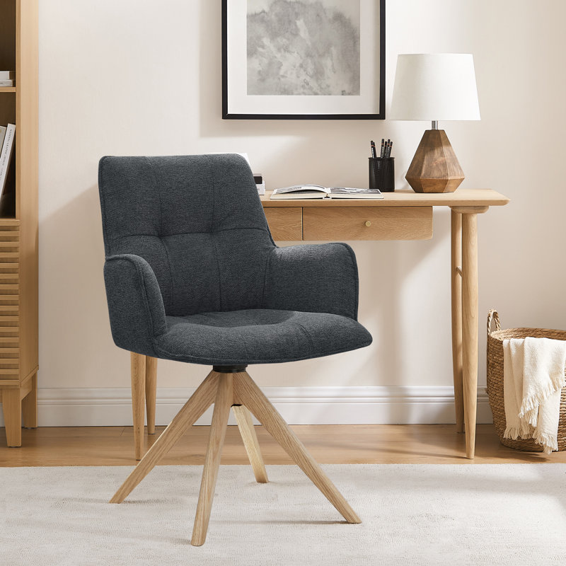 Task Chair, Dark Grey Fabric