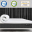 Surmatelas rafraîchissant en mousse viscoélastique gélifiée 3 po avec housse amovible-73462156