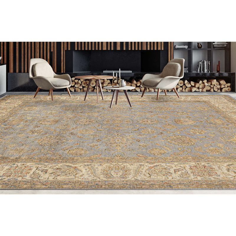 Wool Oriental Area Rug, Rectangle 12' x 24'