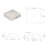 Mifflinville Dakota Fields Metal Post Cap for Posts-868442703