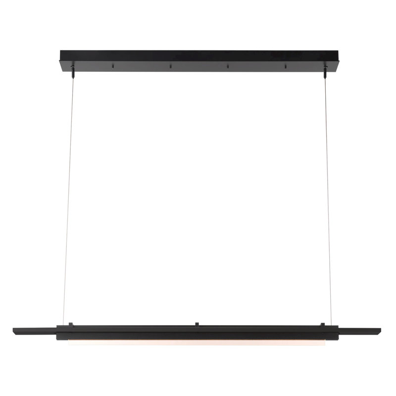 Luminaire suspendu Plank, Noir, Noir