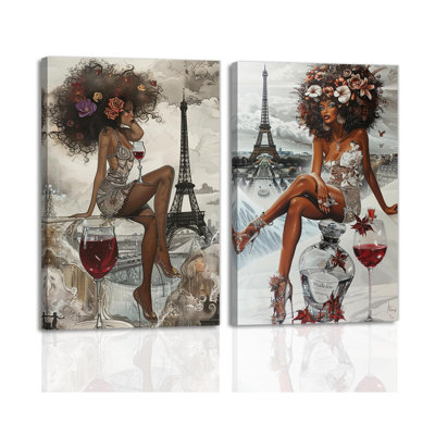 2 Piece Wrapped Canvas Print