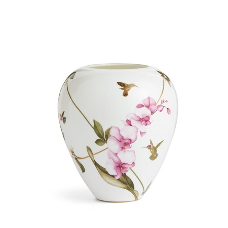 Wedgwood Hummingbird Vase 5.9In