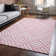 Premium Machine Washable Cerrito Pink Rug