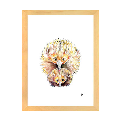 Décoration murale énigmatique Echidnas pour enfants
