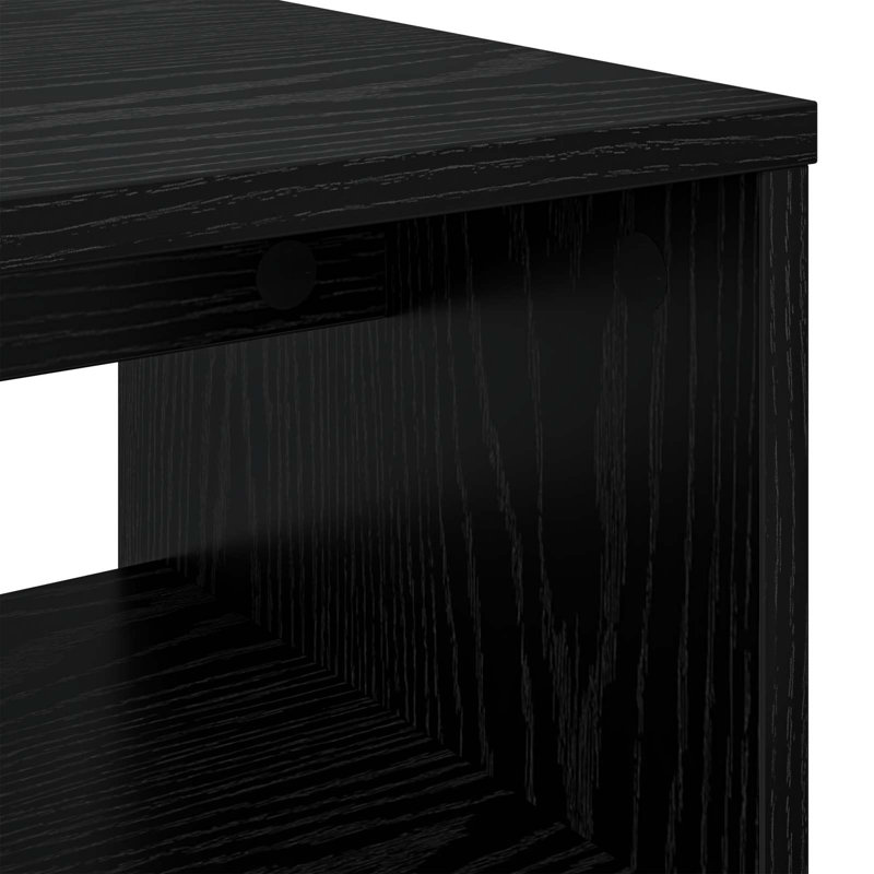 Unfinished TV Stand, 40cm H x 100cm L x 35cm W, Black Oak