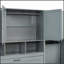 Lit escamotable escamotable avec placard et tiroirs Murphy