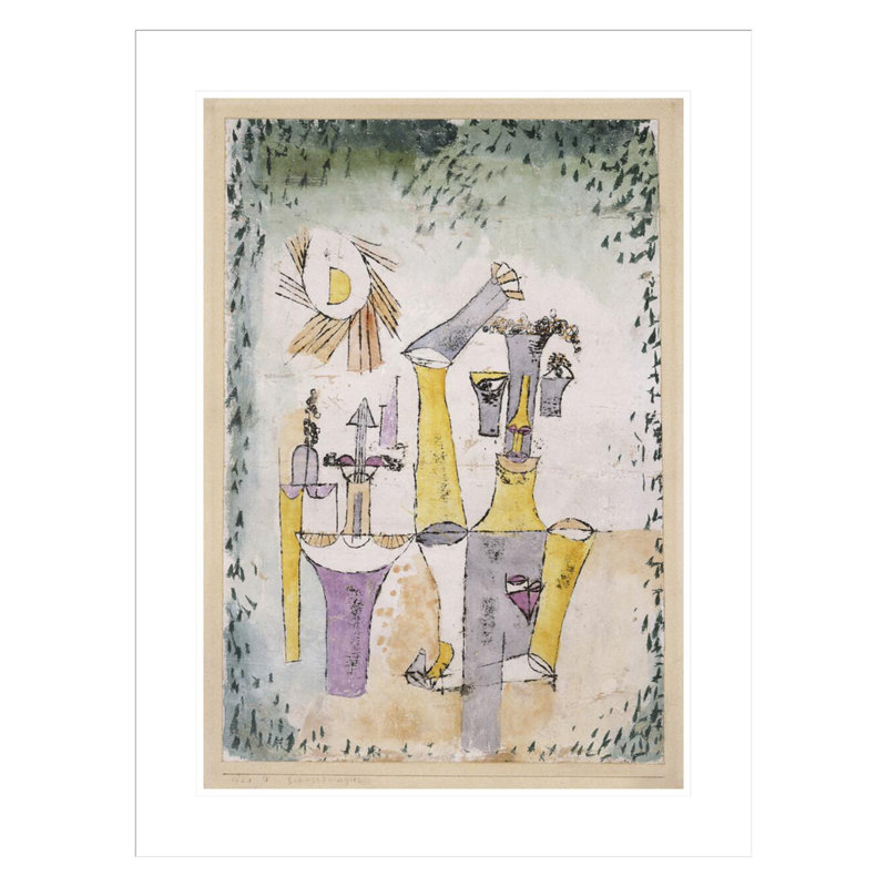 Black Magic by Paul Klee -Framed Giclee Print, 29.5" H x 22.49" W