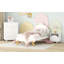 Ensemble de chambre à coucher 3 pièces avec lit plateforme et table de chevet-88097101