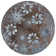 Machine Washable Indoor/Outdoor Kaczor ACN2225 Floral Rug