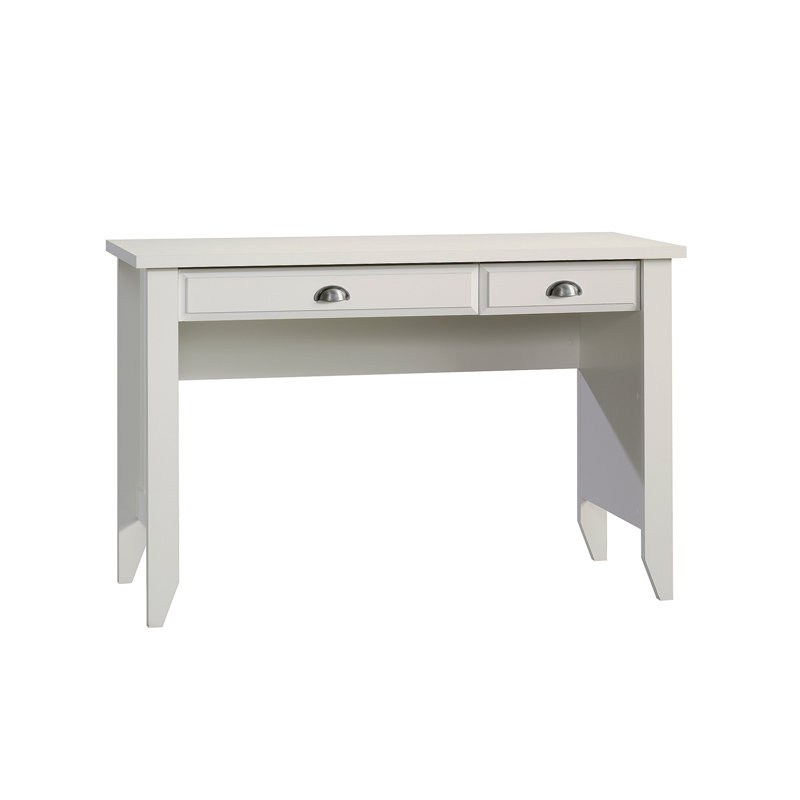 Bureau d'ordinateur, finition blanche