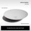 Lavabo vasque ovale à surface solide de 19 po x 12 po MonBlari blanc avec drain escamotable-120972174