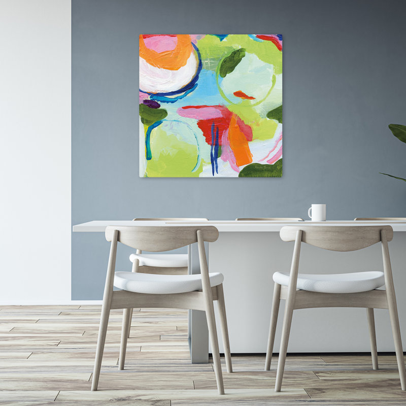 Tango Contemporary Abstract Art, 32" H x 32" W