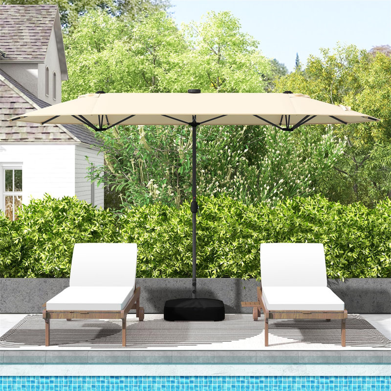 Borgeson Tilt Balcony Parasol