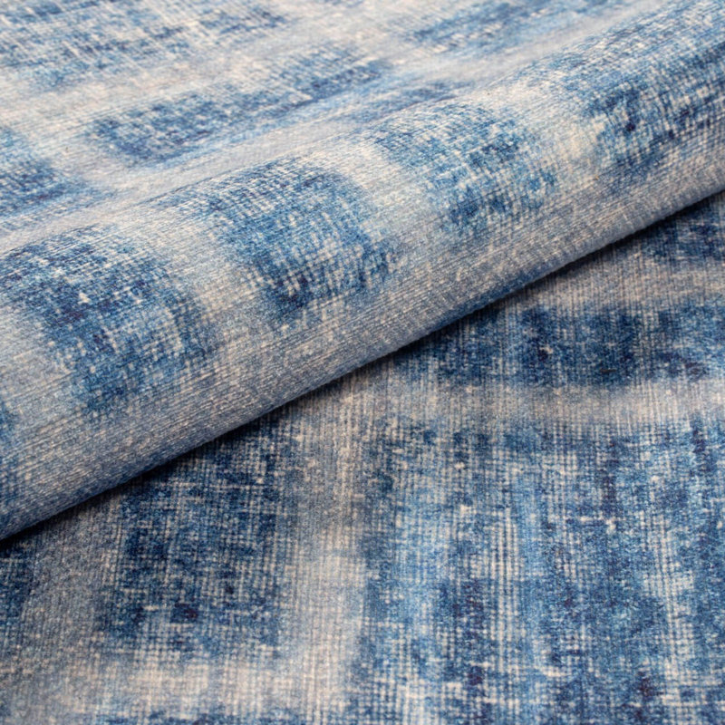 Luxurious Machine Washable Carpet, 100% Polyester, 7.5 x 10.8 Feet | Pile Height: 0.2 Inches, 1850 g/m² | Recycled Poly Cotton Underside, Easy Care, Perfect for Living Room & Bedroom, Soft & Durable Design