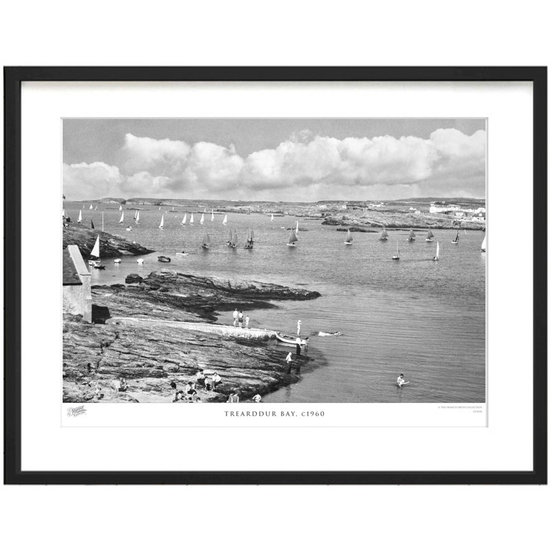 Trearddur Bay, C1960 by Francis Frith - Single Picture Frame Print, 28cm H x 36cm W x 2.3cm D