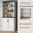 71" Standard Wood Bookcase Cabinet