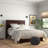 Brookes Wood Queen Panel Bed Dark Cocoa-93662520-22824513