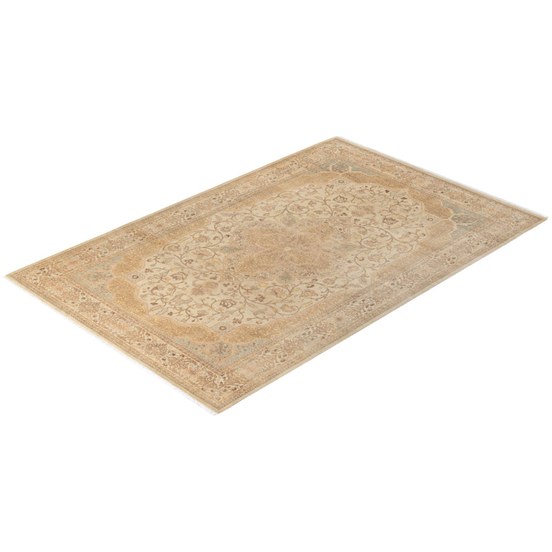 Classic One-of-a-Kind 6' 1" X 9' 5" Hand Knotted Area Rug